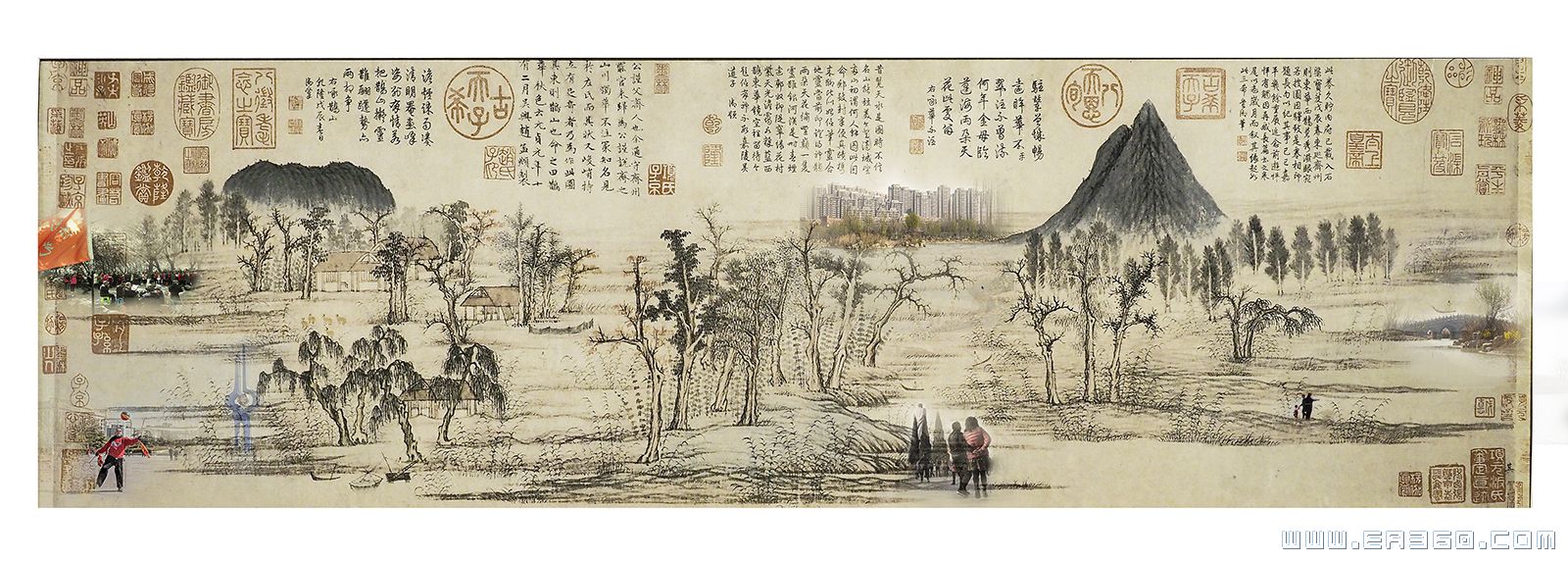 zz_5087187-  作品：【鹊华今秋】 作者：郭树春 电话：18668916656  （山东老