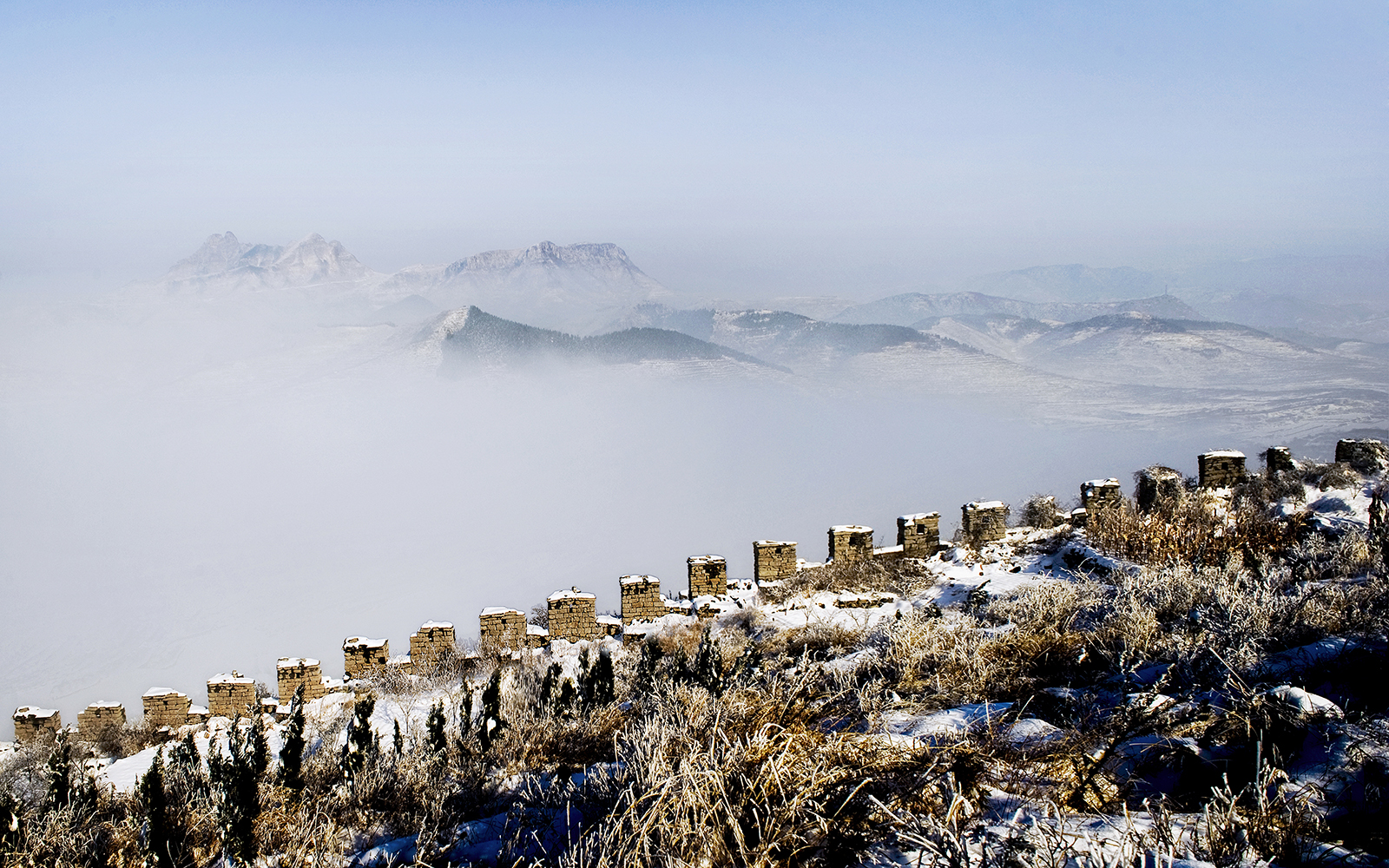 《银装素裹齐长城》  1600  傅保国.jpg