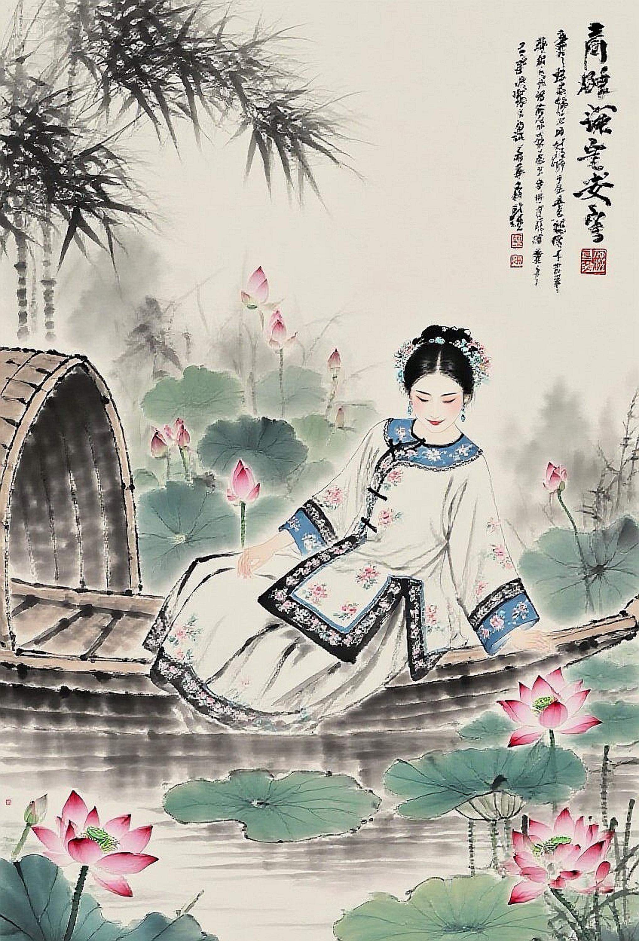 艺术类《莲间幽梦》.jpg