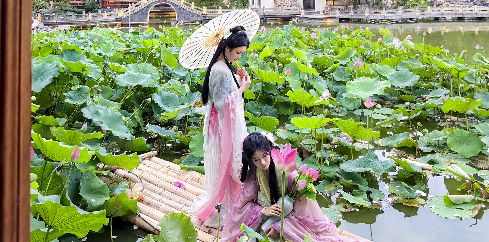 莲池双韵，古意新彰