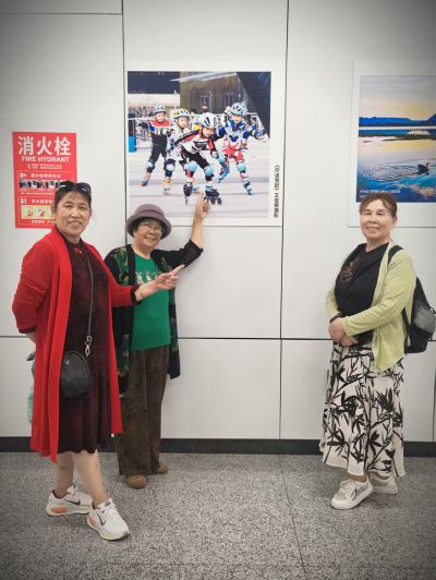 “华山四季”摄影展走进济南地铁4号线5
