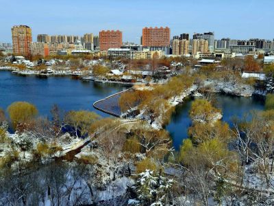 雪后大明湖：淡妆素裹的诗意仙境（1）