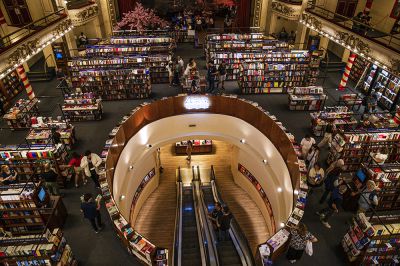 阿根廷布宜诺斯艾利斯雅典人书店