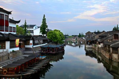 《水乡晨晓》