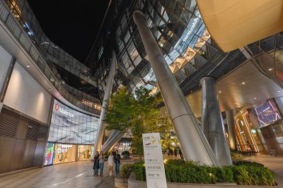 恒隆的建筑夜景2