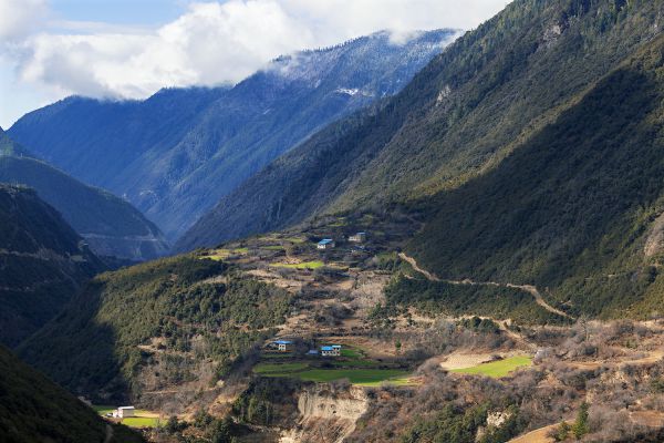 西藏路途景观