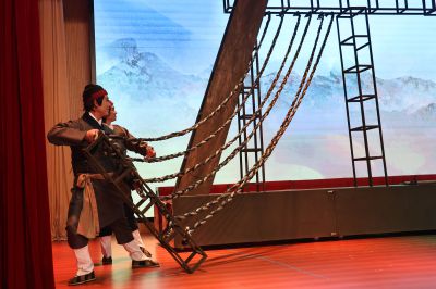 滕州市樱花苑社区重阳节演出《柳琴戏》－7