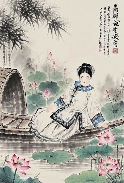 莲间幽梦