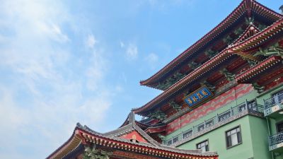 齐河华林园的仿古建筑6