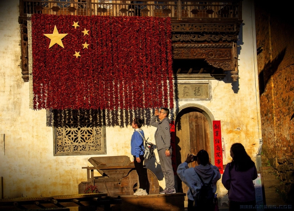 致敬国旗