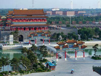 齐河华林园的仿古建筑5