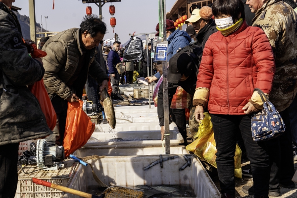 《山区年集—民以食为天》