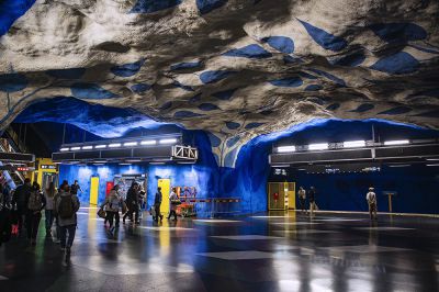 北欧之旅 —— 地铁掠影瑞典斯德哥尔摩（三）