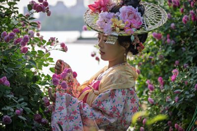 花海人像