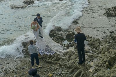 海浪 婚纱 畅想曲