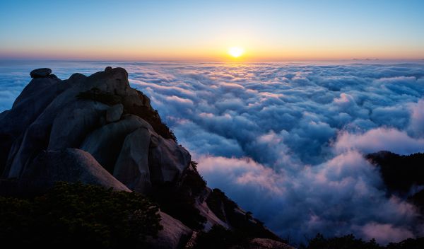 天柱山风光