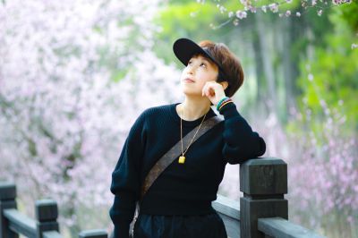 樱花树下