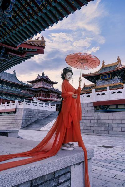 华林园拍环境人像3