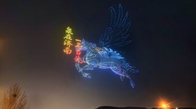 万架无人机秀泉城3