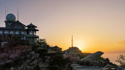 岱顶夕阳