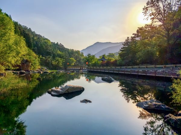 泰山桃花峪