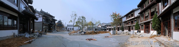 初露芳容的济南园博园新建筑群5