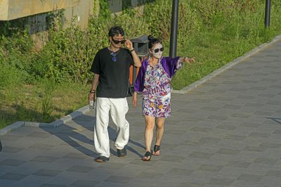 在路上