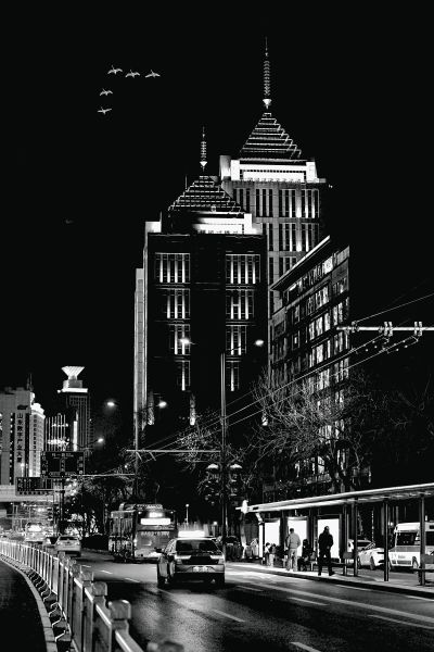 泉城夜色