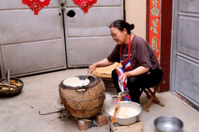 烙煎饼