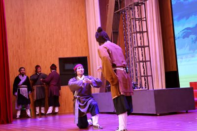 滕州市樱花苑社区重阳节演出《柳琴戏》－1