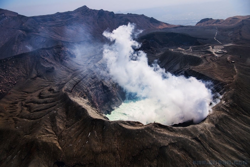 阿苏火山口