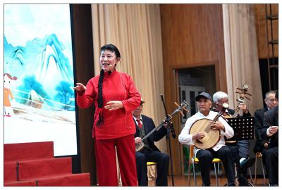 滕州市樱花苑社区重阳节演出2