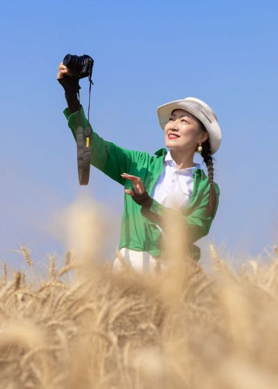 麦田里的模特（春天w）拍摄8