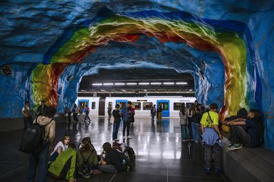 北欧之旅 —— 地铁掠影瑞典斯德哥尔摩（四）