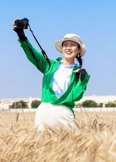 麦田里的模特（春天w）拍摄9