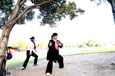 二人晨练3