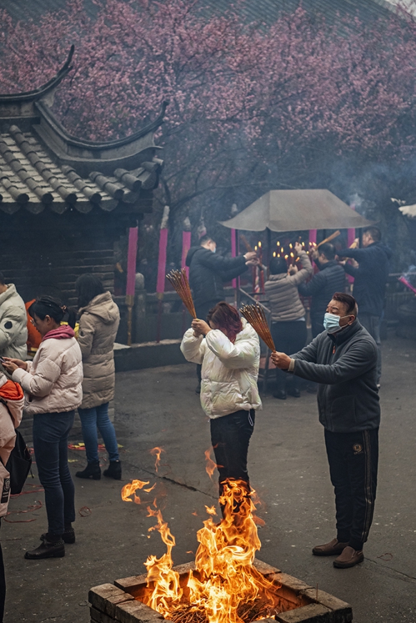 敬香祈福