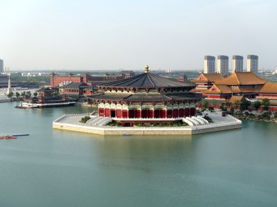 齐河华林园的仿古建筑4