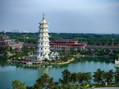 齐河华林园的仿古建筑2