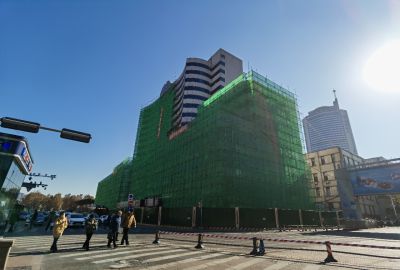 将要拆除的天龙大厦（1）