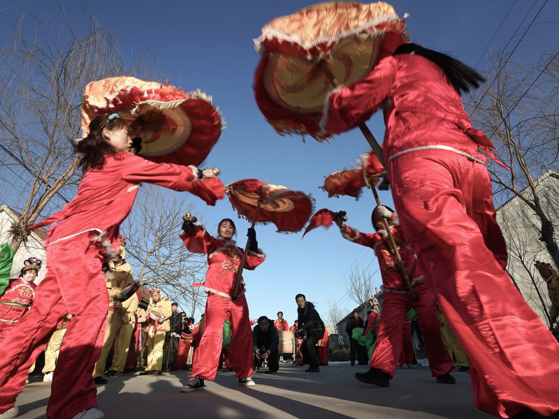 刘志海《东方摄影 · 我的2025》-《商河鼓子秧歌》